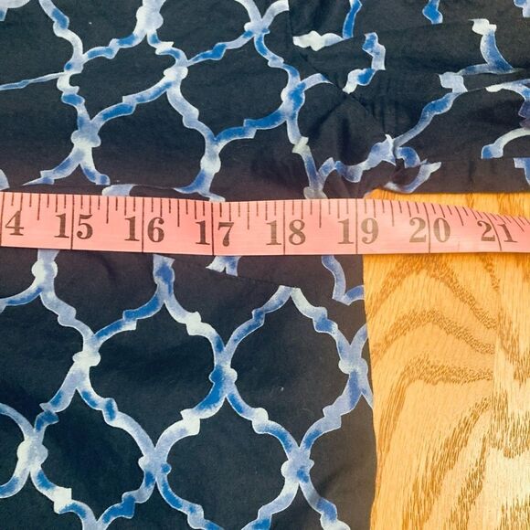 Charter Club Blue Moroccan Tunic - Picture 8 of 11